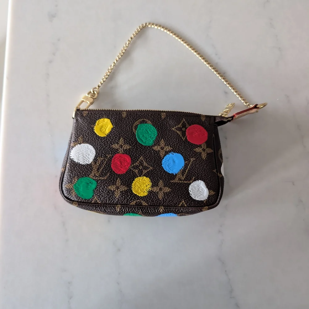 Louis Vuittonx Yayoi kusama Multicolor Wristlet Purse - Picture 2 of 8